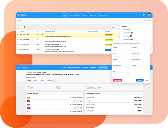Solicitação de Demandas e Área do Cliente